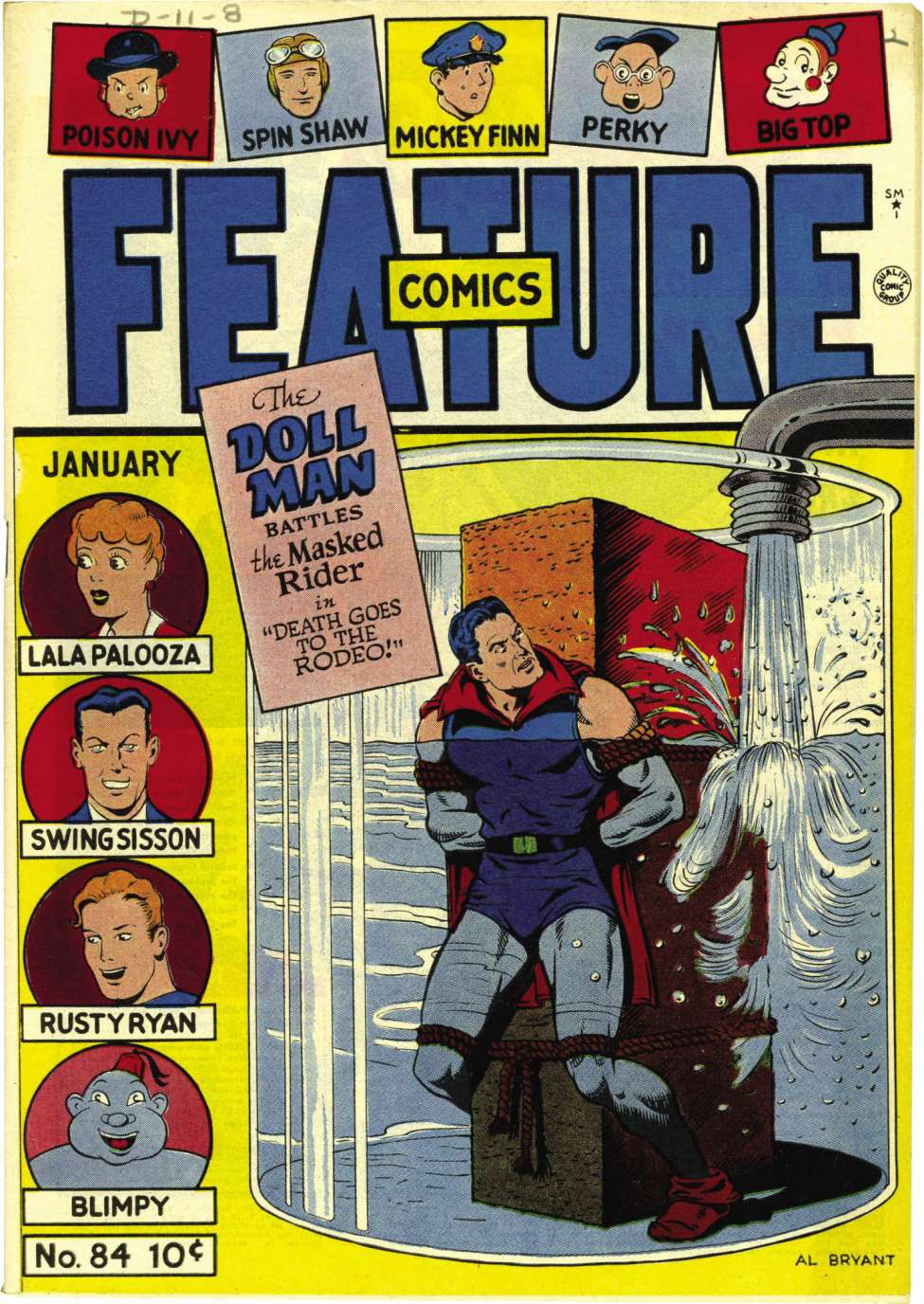 Book Cover For Feature Comics 84