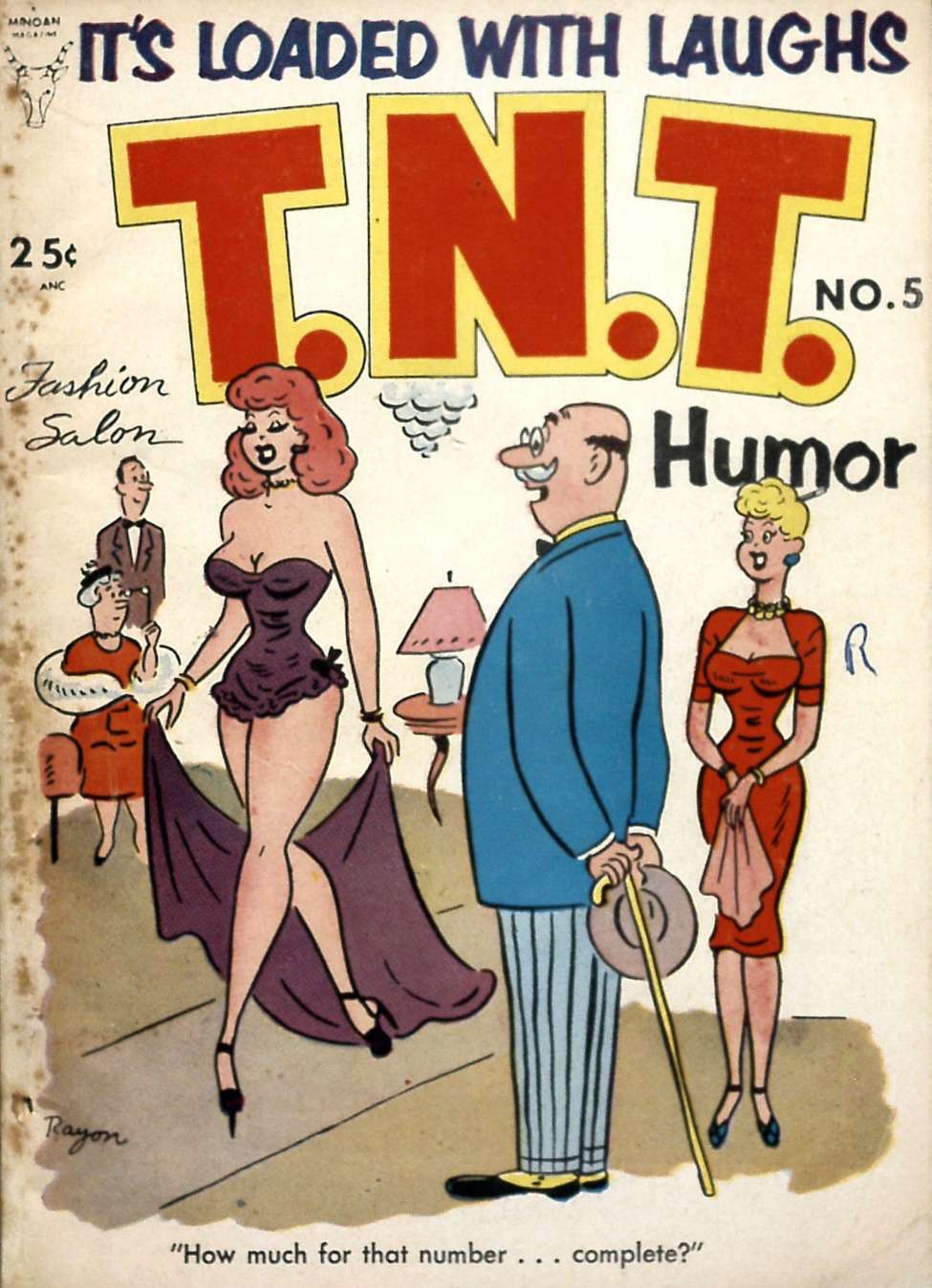 Comic Book Cover For T.N.T. 5