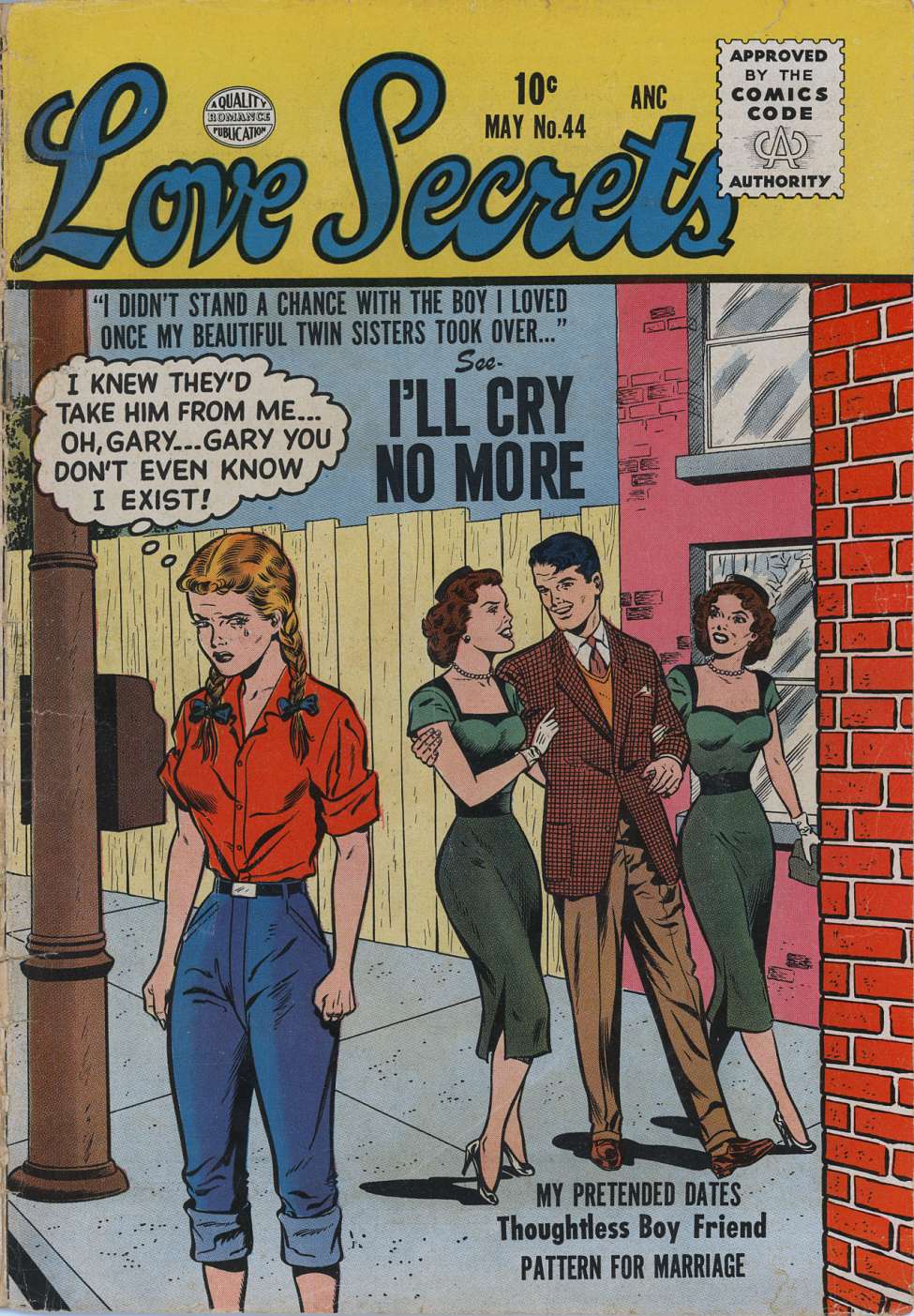 Comic Book Cover For Love Secrets 44