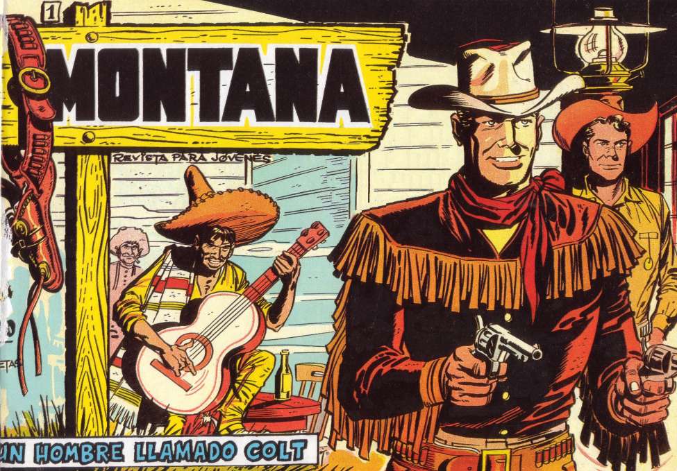 Comic Book Cover For Montana 1