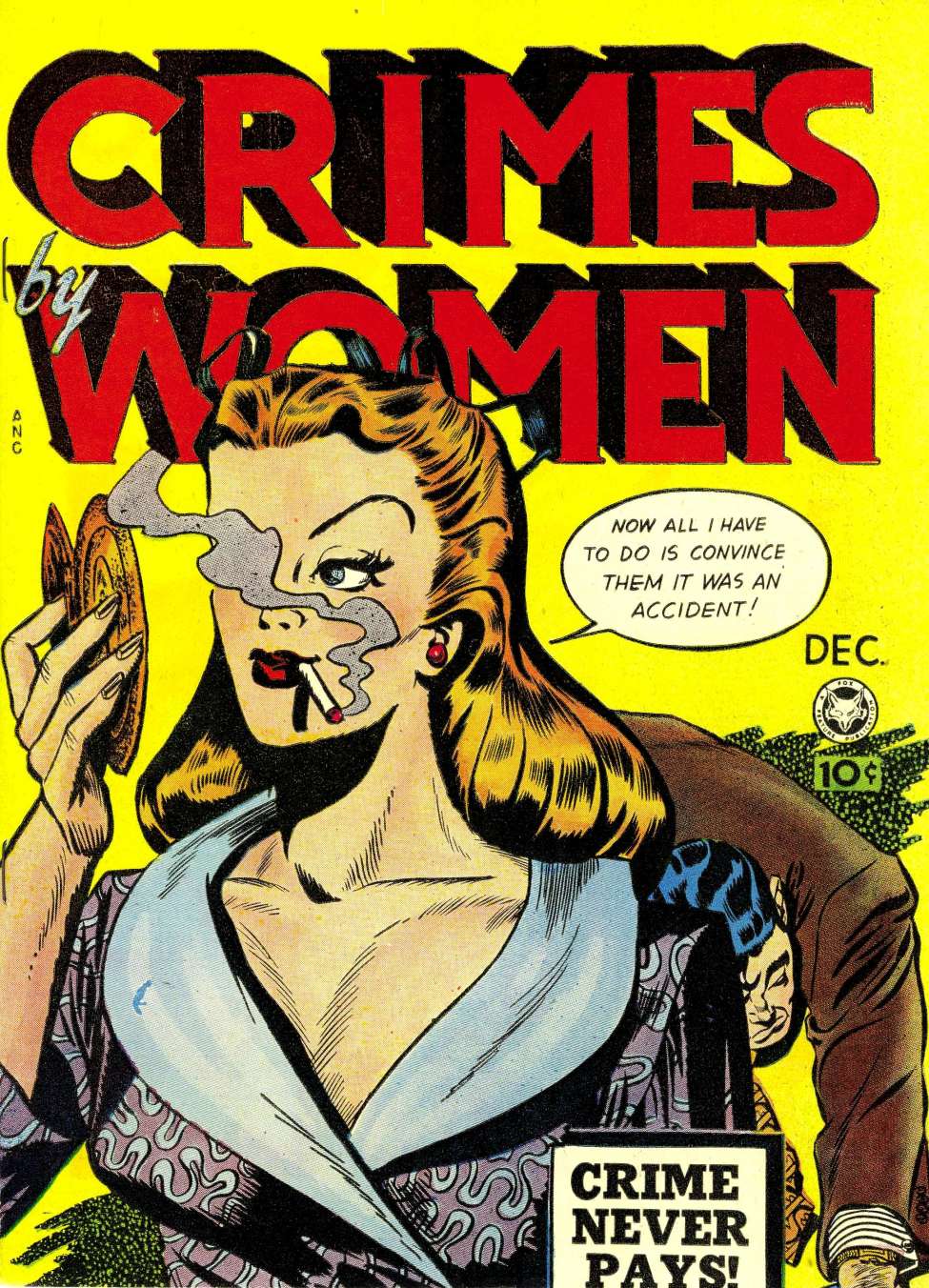 Comic Book Cover For Crimes By Women 4