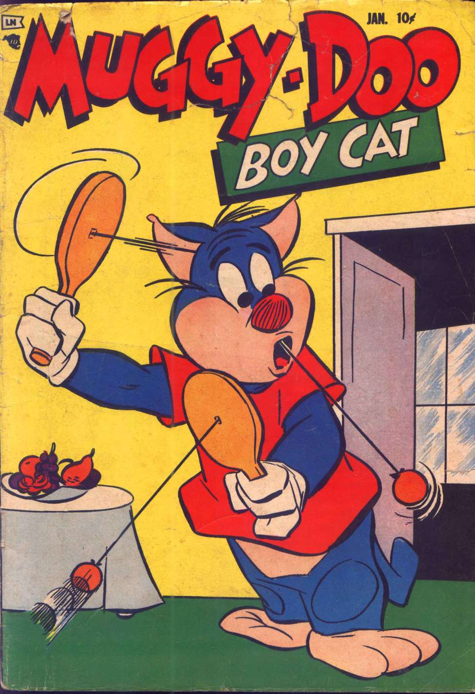 Comic Book Cover For Muggy-Doo Boy Cat 4