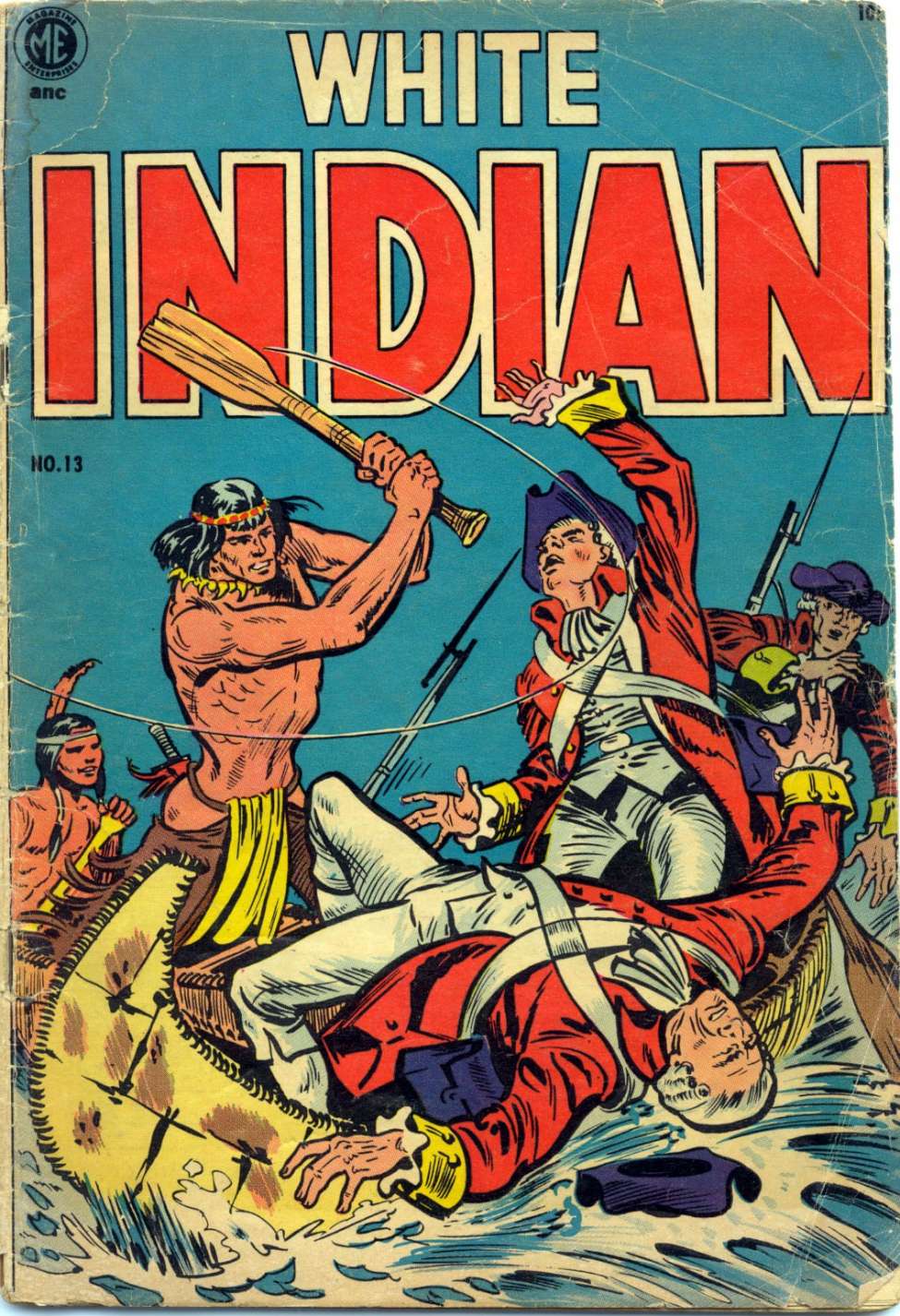 Comic Book Cover For White Indian 13