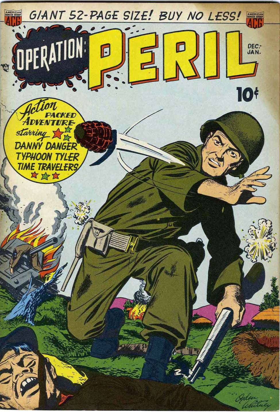 Comic Book Cover For Operation: Peril 2