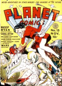 Large Thumbnail For Planet Comics 15 (fiche)