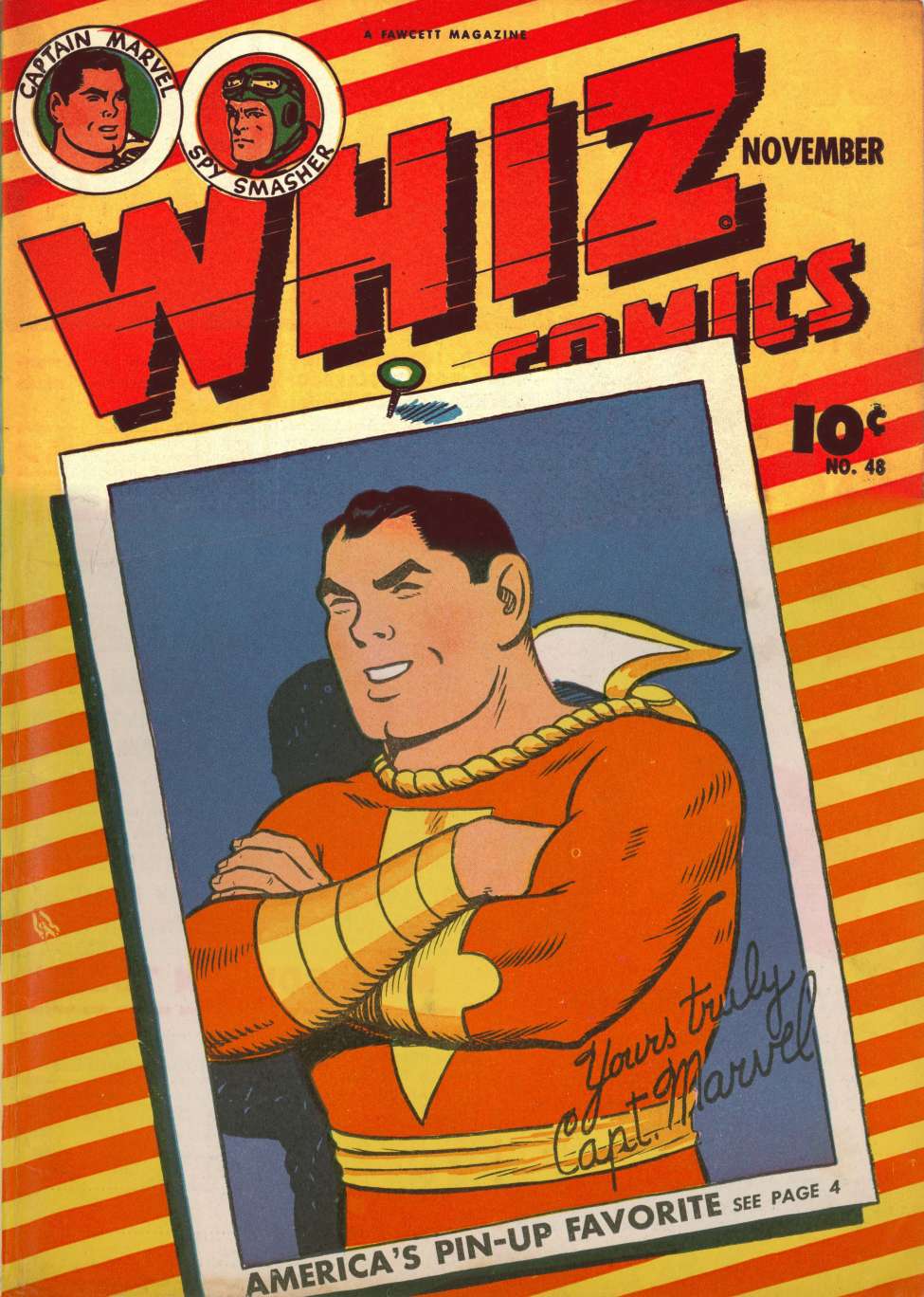 Book Cover For Whiz Comics 48 - Version 1