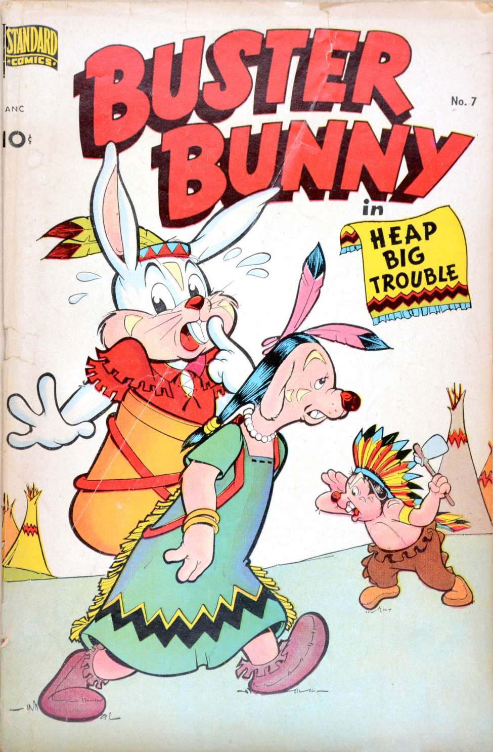 Book Cover For Buster Bunny 7