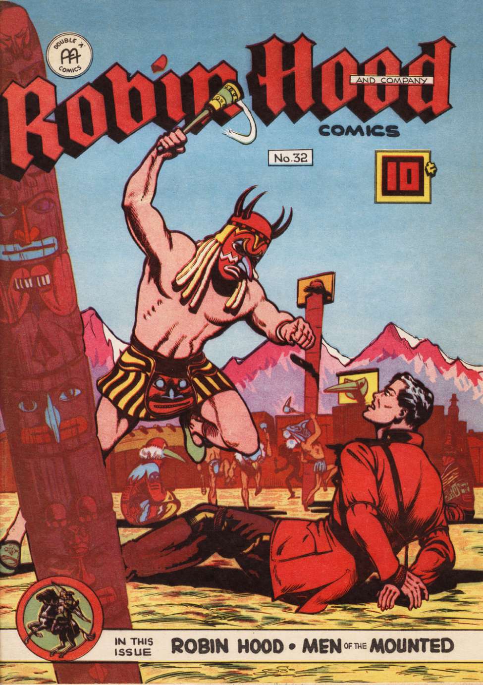 Comic Book Cover For Robin Hood and Company 32