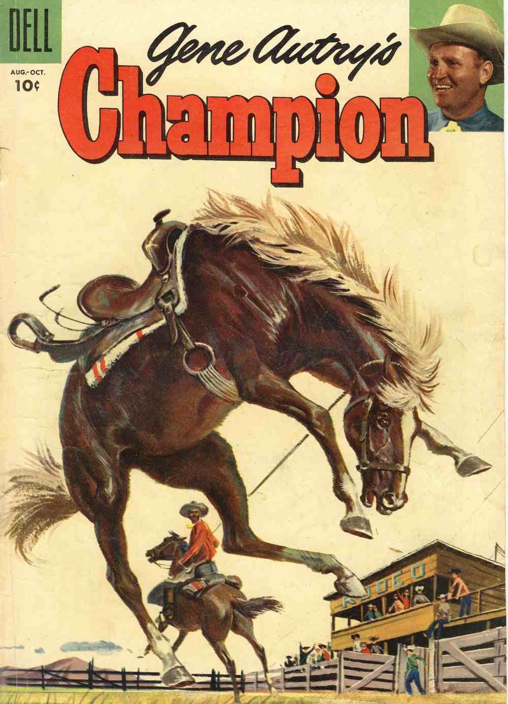 Comic Book Cover For Gene Autry's Champion 19