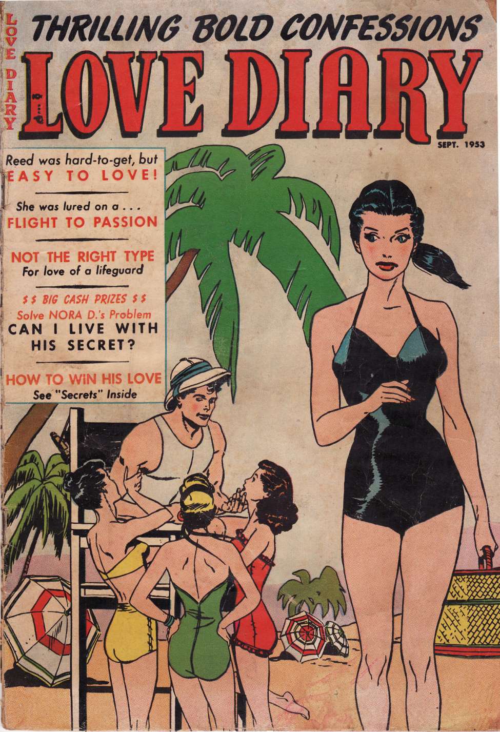 Comic Book Cover For Love Diary 36 (alt) - Version 2