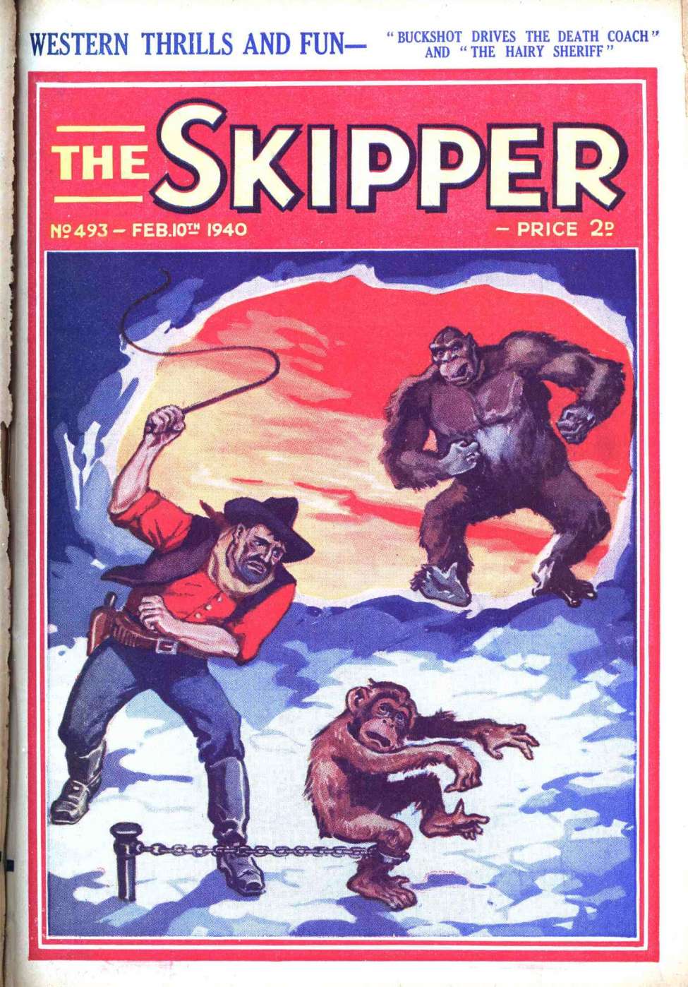 Comic Book Cover For The Skipper 493