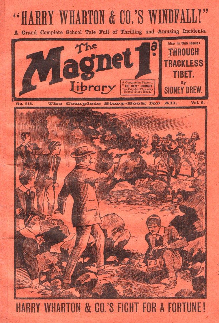 Book Cover For The Magnet 218 - Harry Wharton & Co.'s Windfall