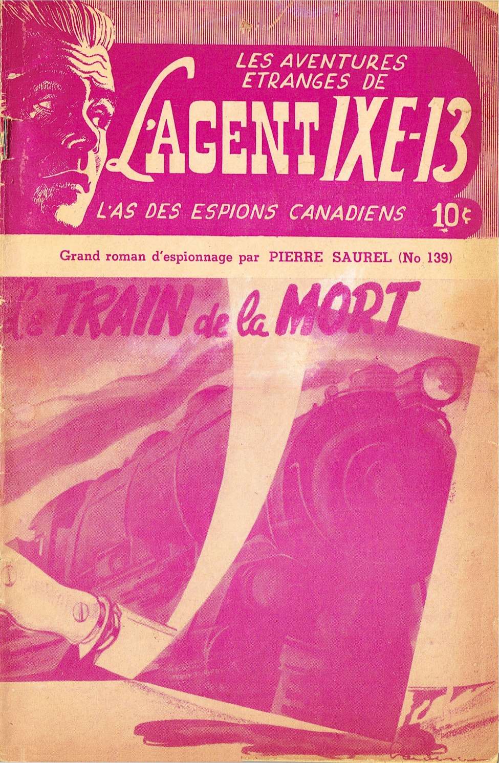 Comic Book Cover For L'Agent IXE-13 v2 139 - Le train de la mort