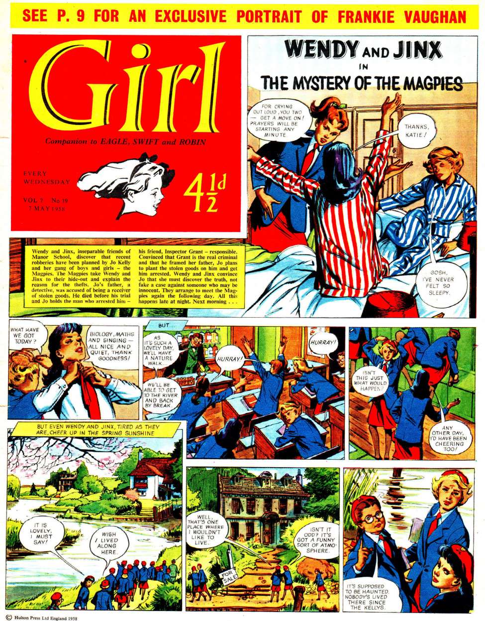 Comic Book Cover For Girl v7 19