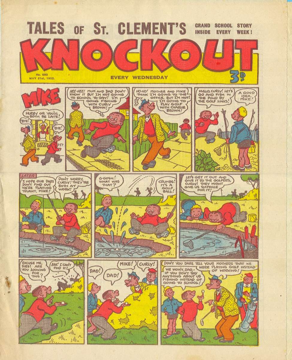 Comic Book Cover For Knockout 692