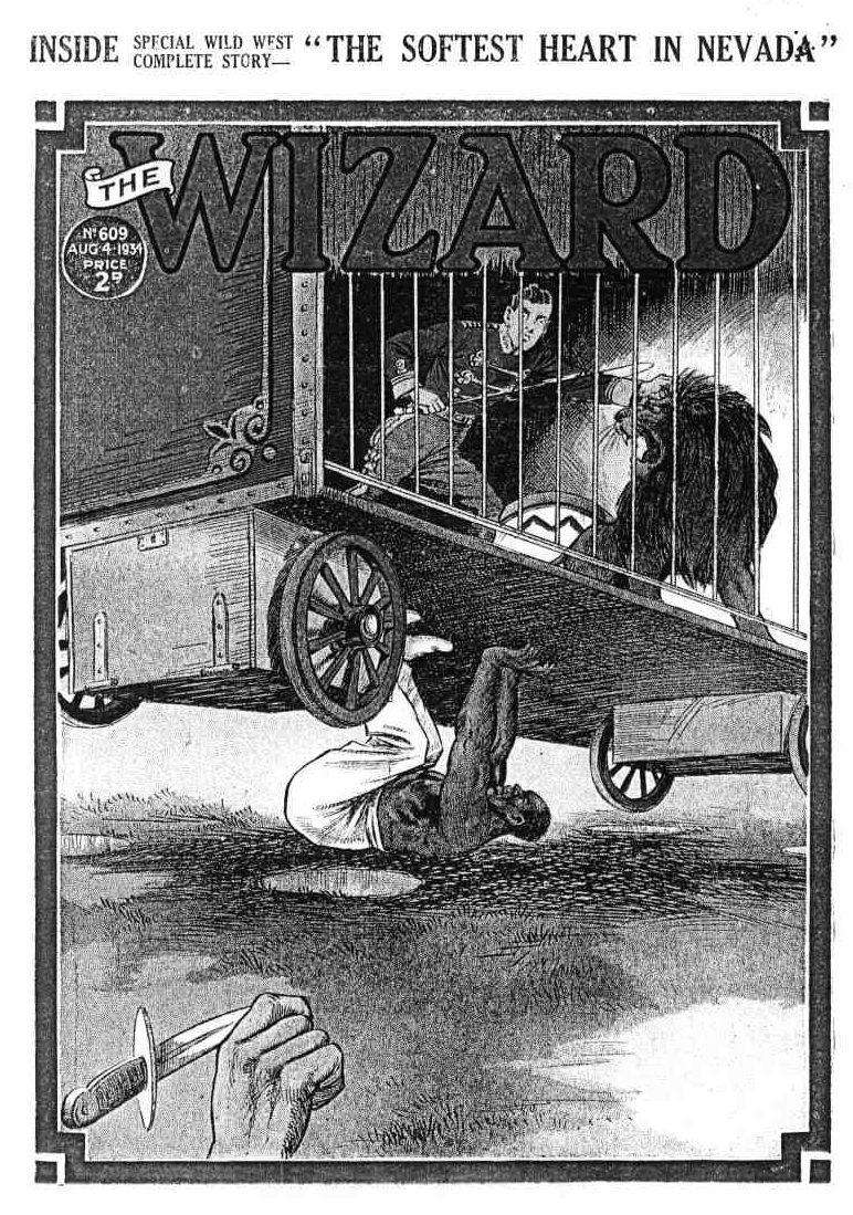 Book Cover For The Wizard 609