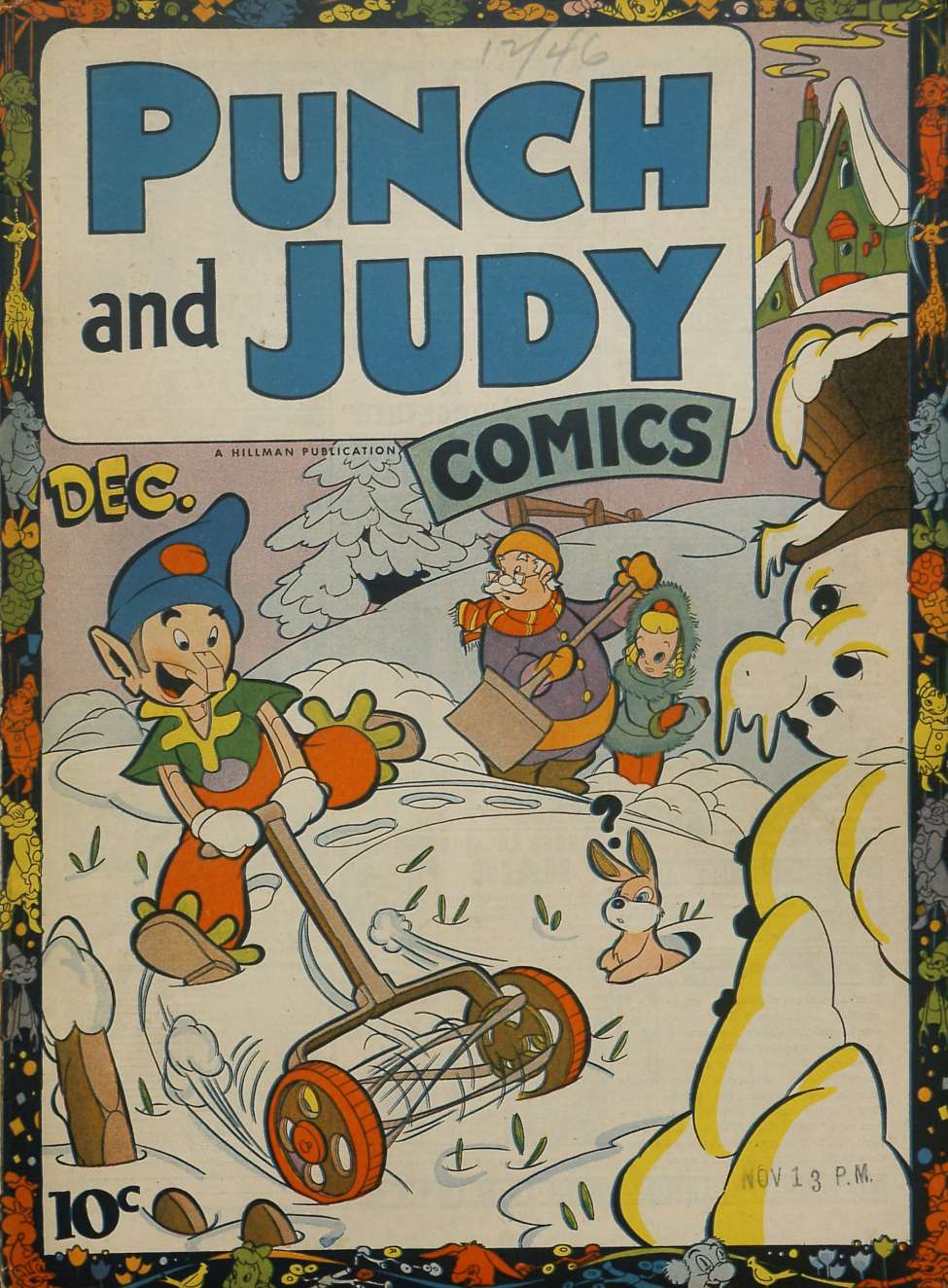 Comic Book Cover For Punch and Judy v2 5