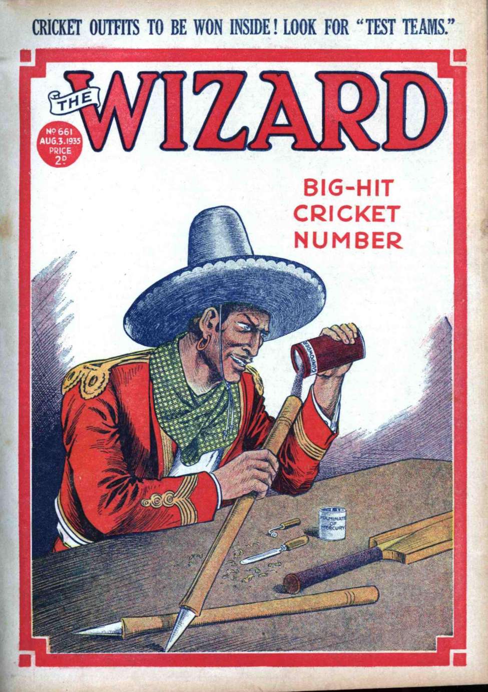 Book Cover For The Wizard 661