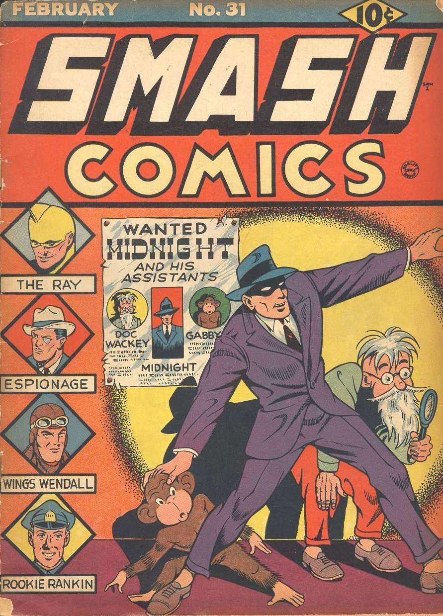 Book Cover For Smash Comics 31