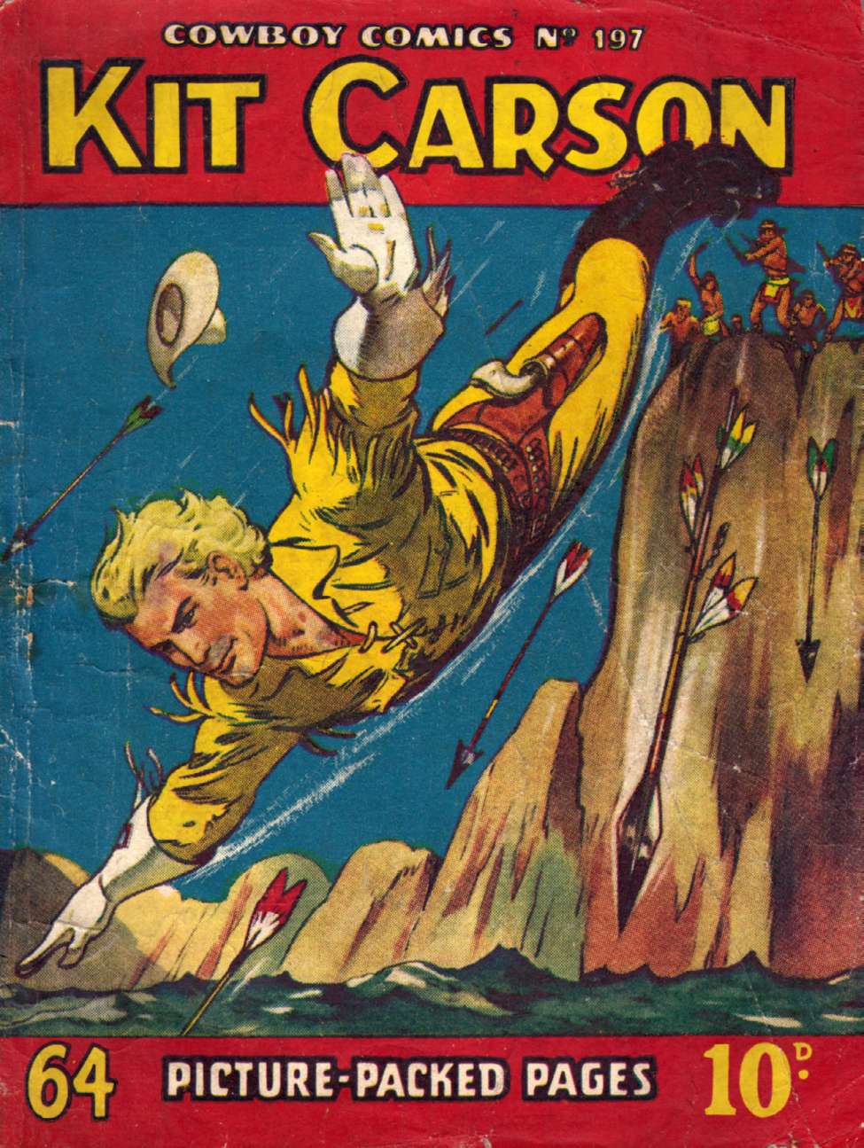 Book Cover For Cowboy Comics 197