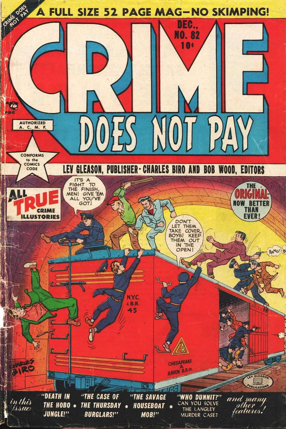 Book Cover For Crime Does Not Pay 82