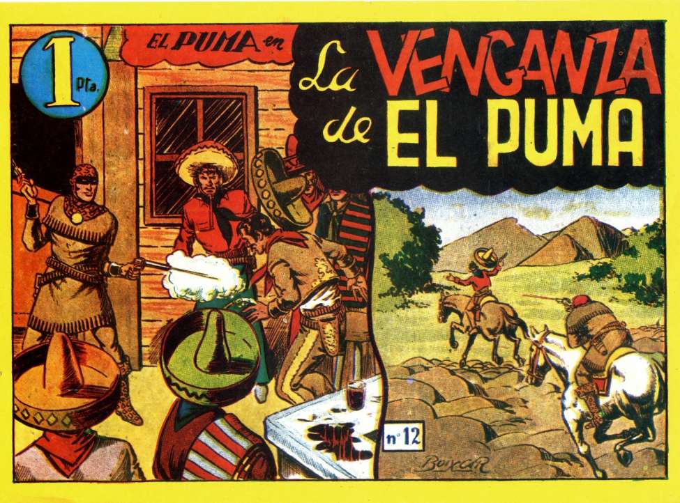 Comic Book Cover For El Puma 12 - La Venganza De El Puma