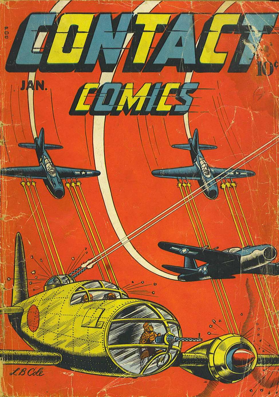 Comic Book Cover For Contact Comics 4