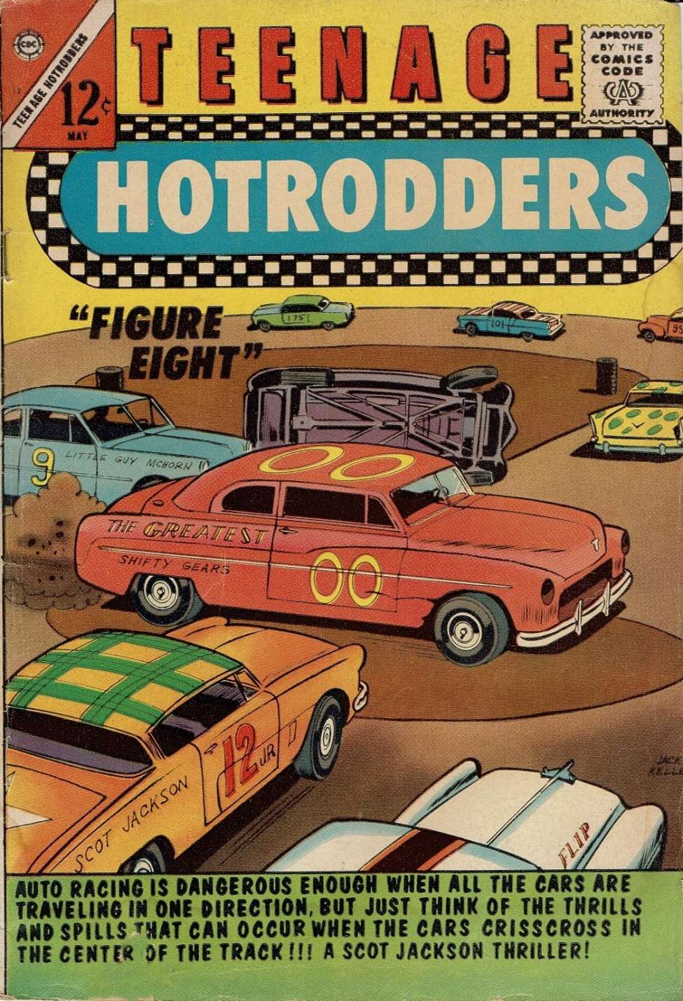 Book Cover For Teenage Hotrodders 12