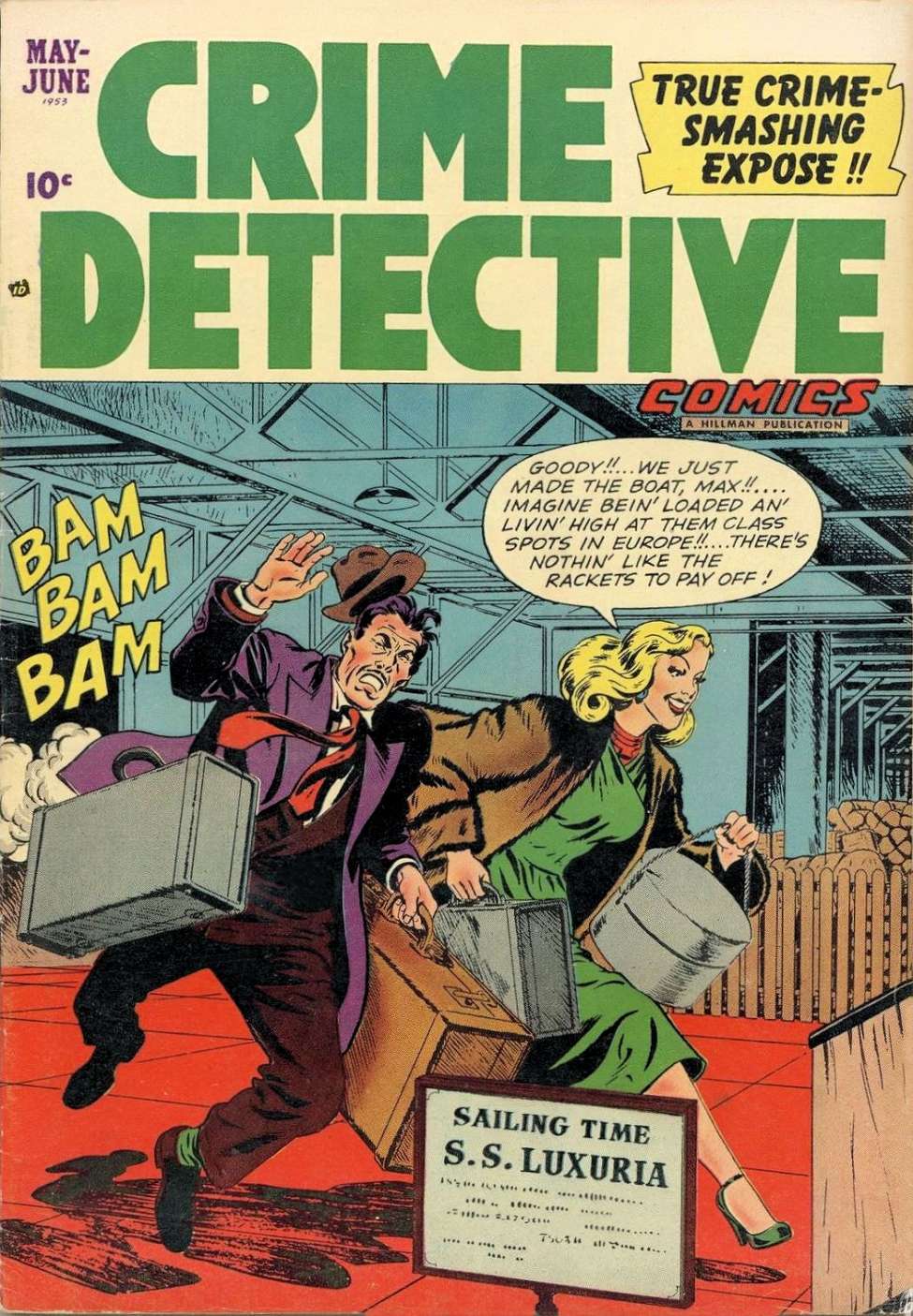 Book Cover For Crime Detective Comics v3 8