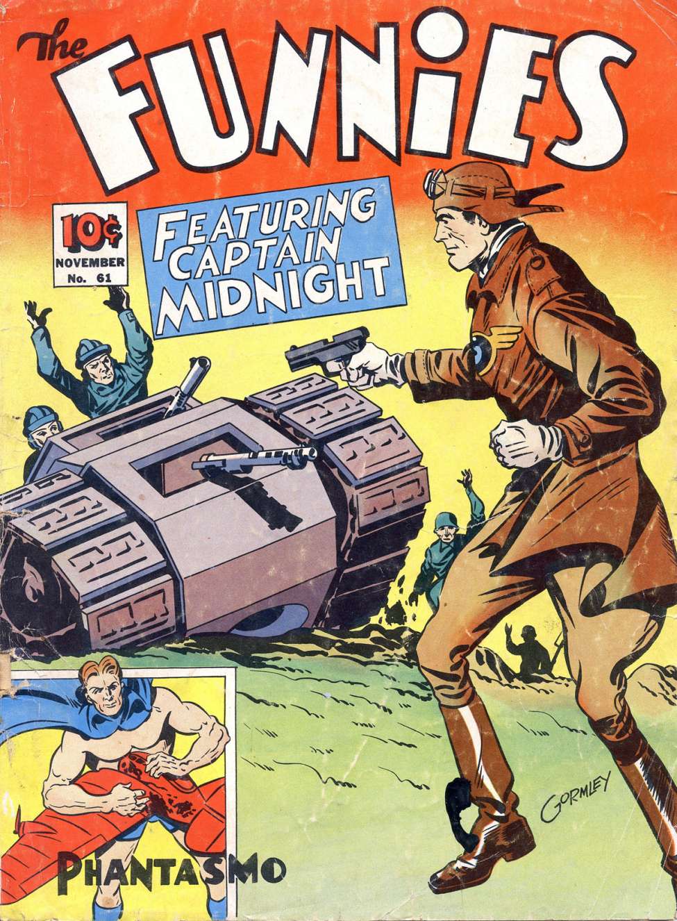 Book Cover For The Funnies 61