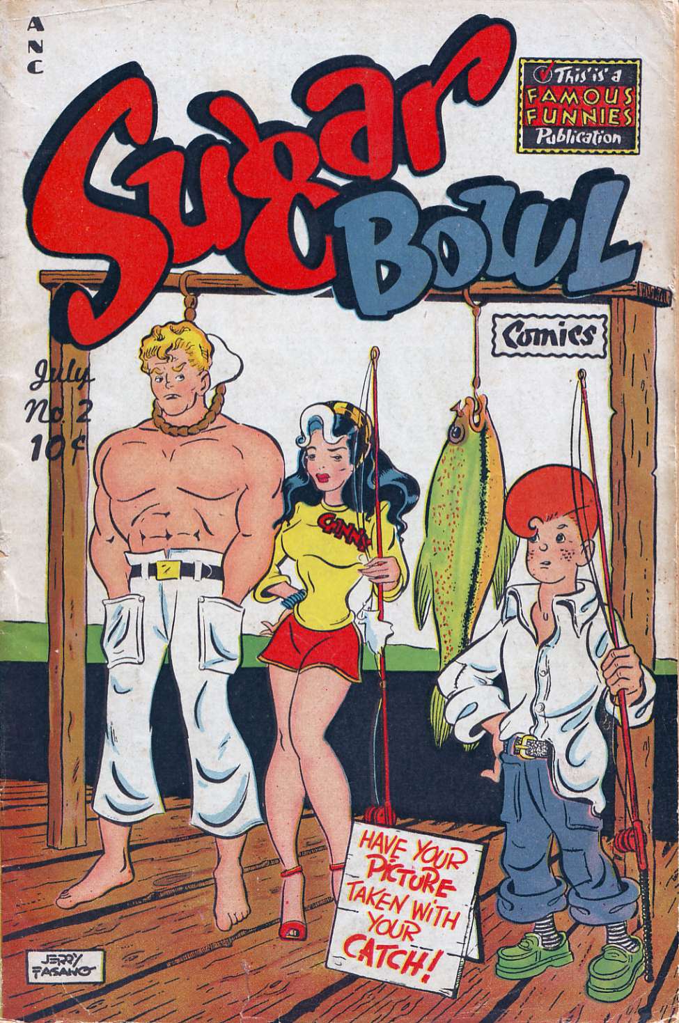 Comic Book Cover For Sugar Bowl Comics 2
