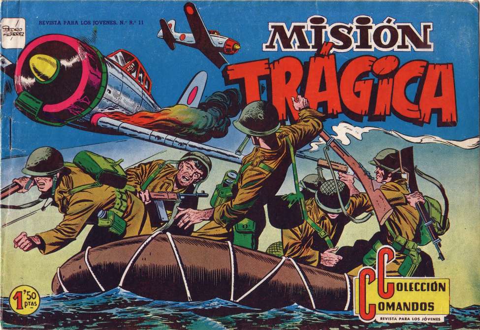 Comic Book Cover For Colección Comandos 3 - Misión Trágica