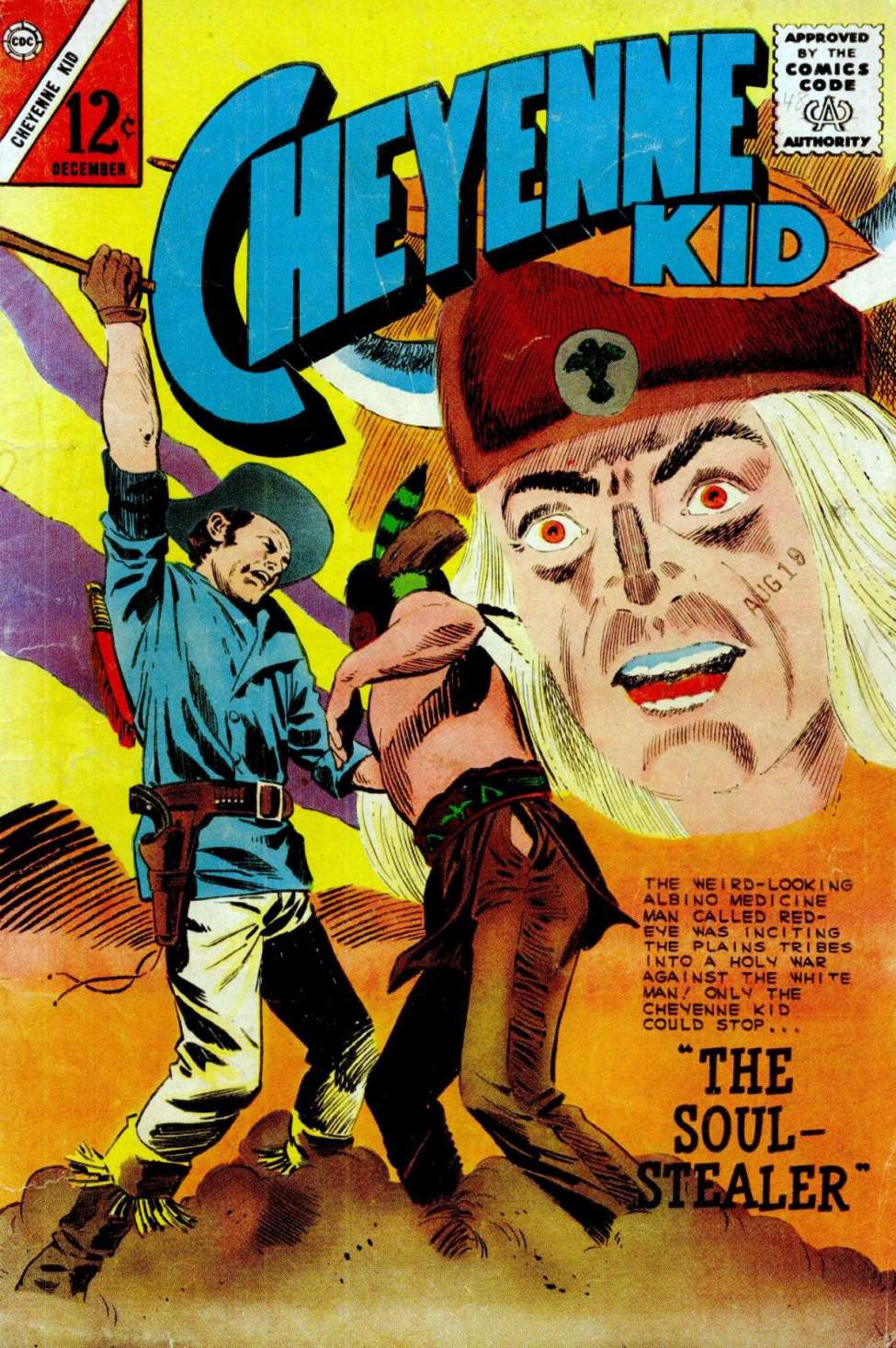 Comic Book Cover For Cheyenne Kid 48
