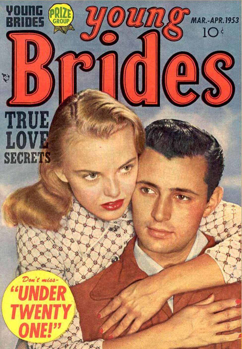 Comic Book Cover For Young Brides 4