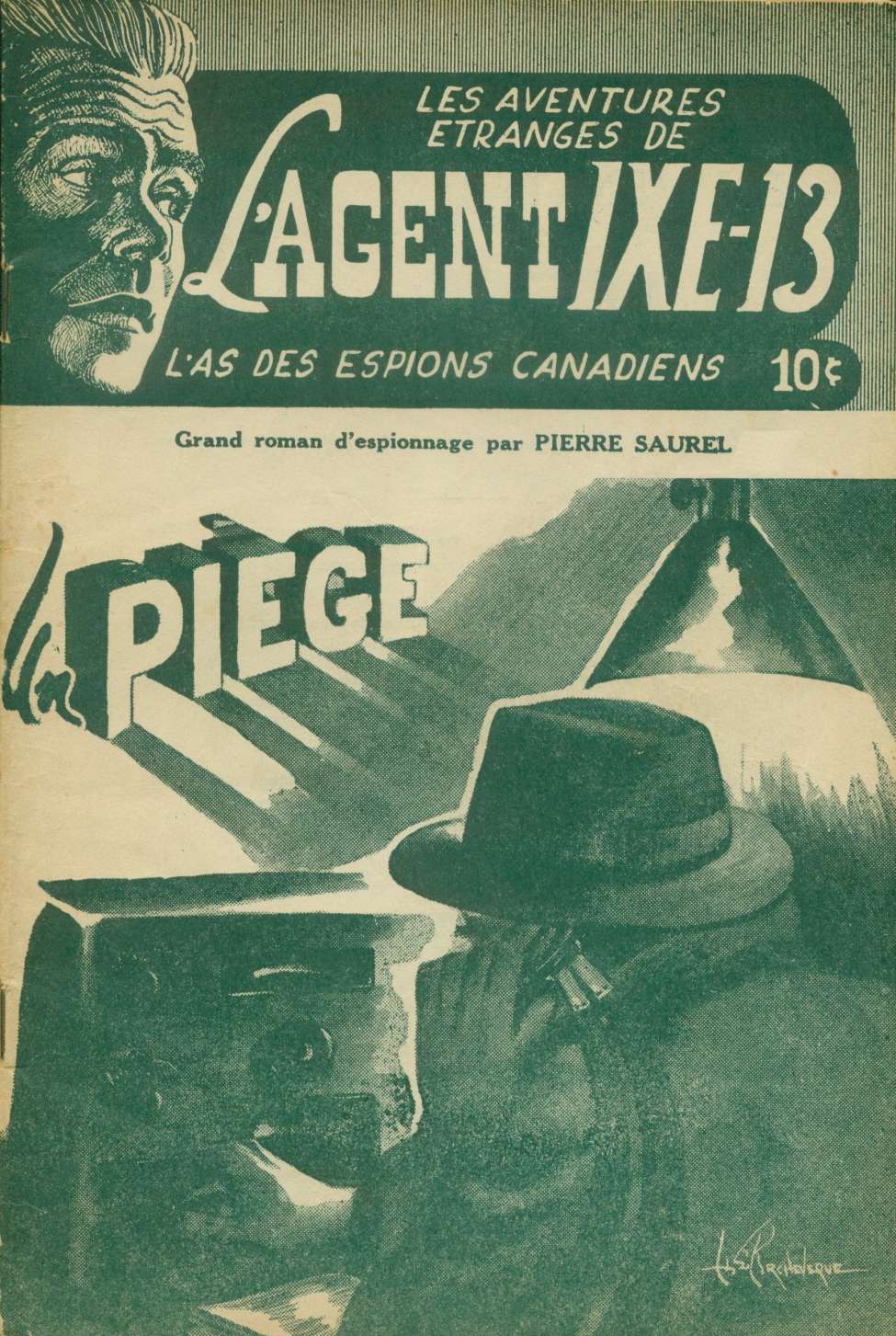 Book Cover For L'Agent IXE-13 v1 7 - Un piège