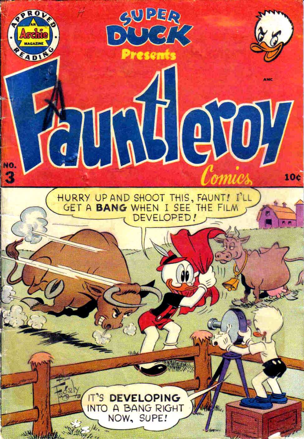Comic Book Cover For Fauntleroy Comics 3