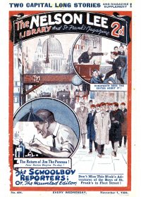 Large Thumbnail For Nelson Lee Library s1 491 - The Schoolboy Reporters