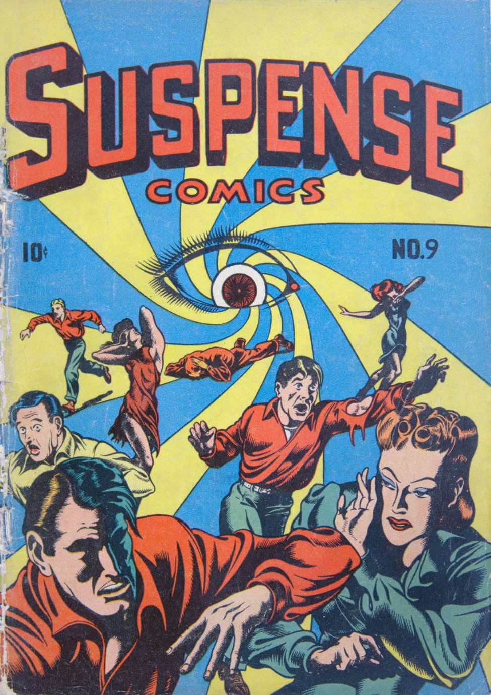 Book Cover For Suspense Comics 9 - Version 2