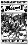 Cover For The Magnet 448 - The Great Bat Mystery