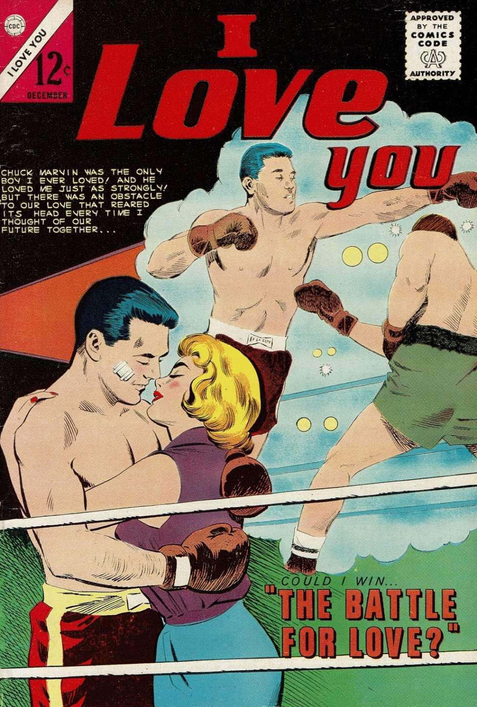 Comic Book Cover For I Love You 54