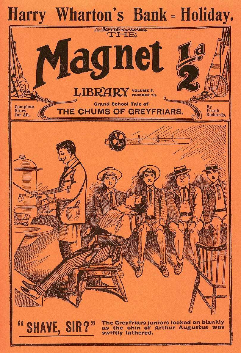Book Cover For The Magnet 78 - Harry Wharton's Bank-Holiday