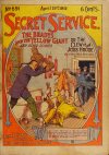 Cover For Secret Service 691 - The Bradys and the Yellow Giant