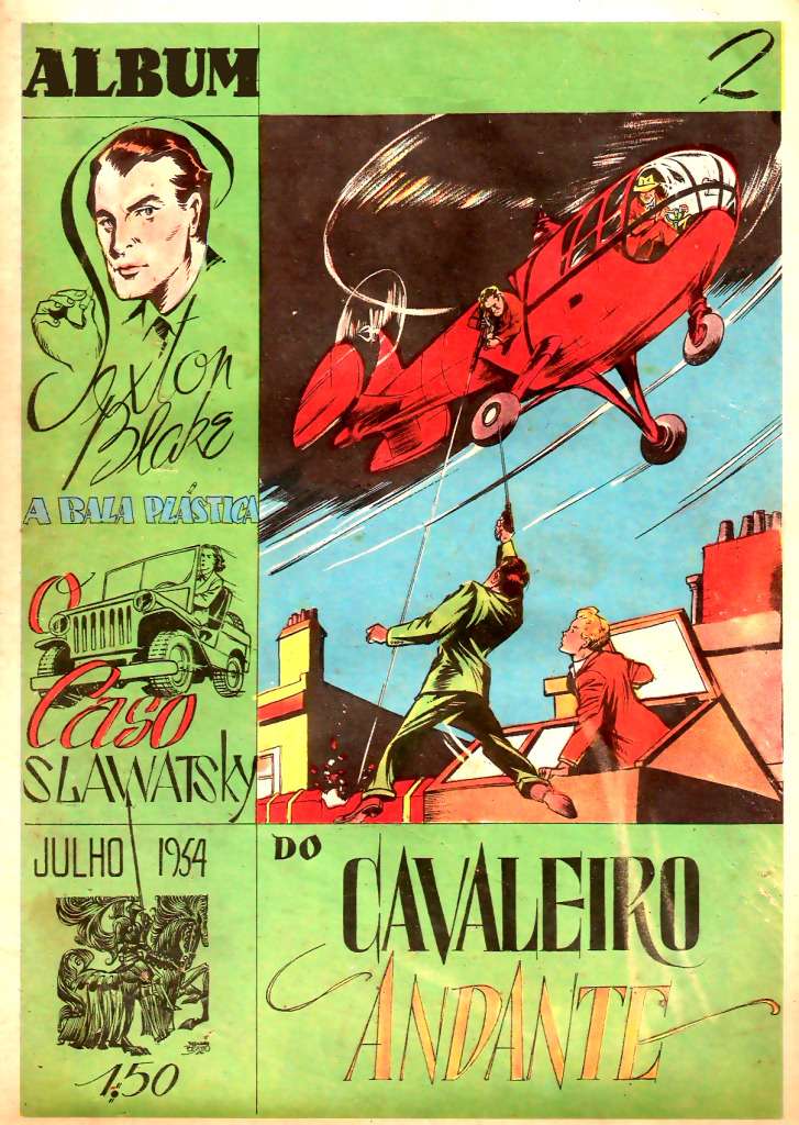 Comic Book Cover For Album do Cavaleiro Andante 2