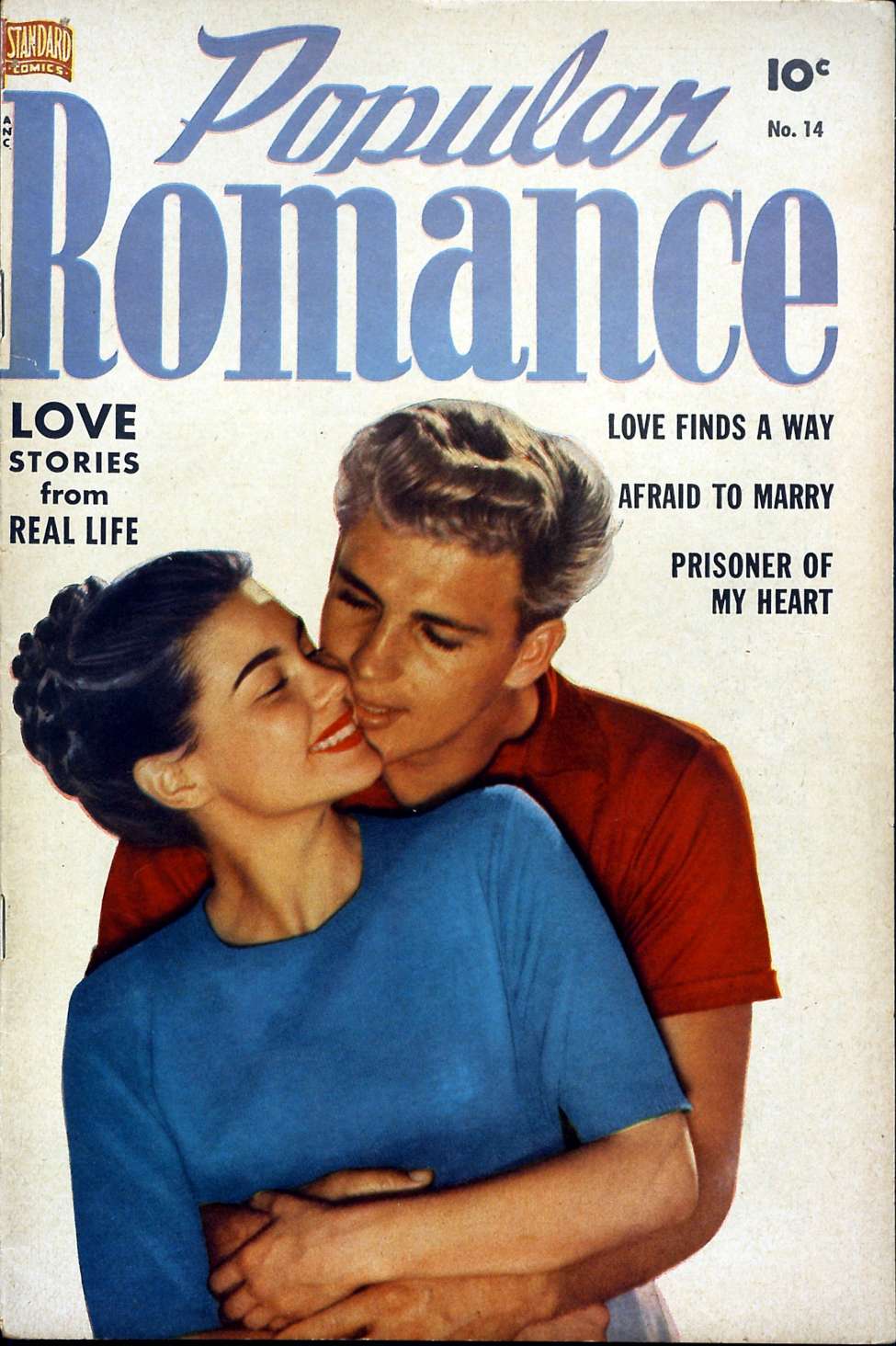 Comic Book Cover For Popular Romance 14