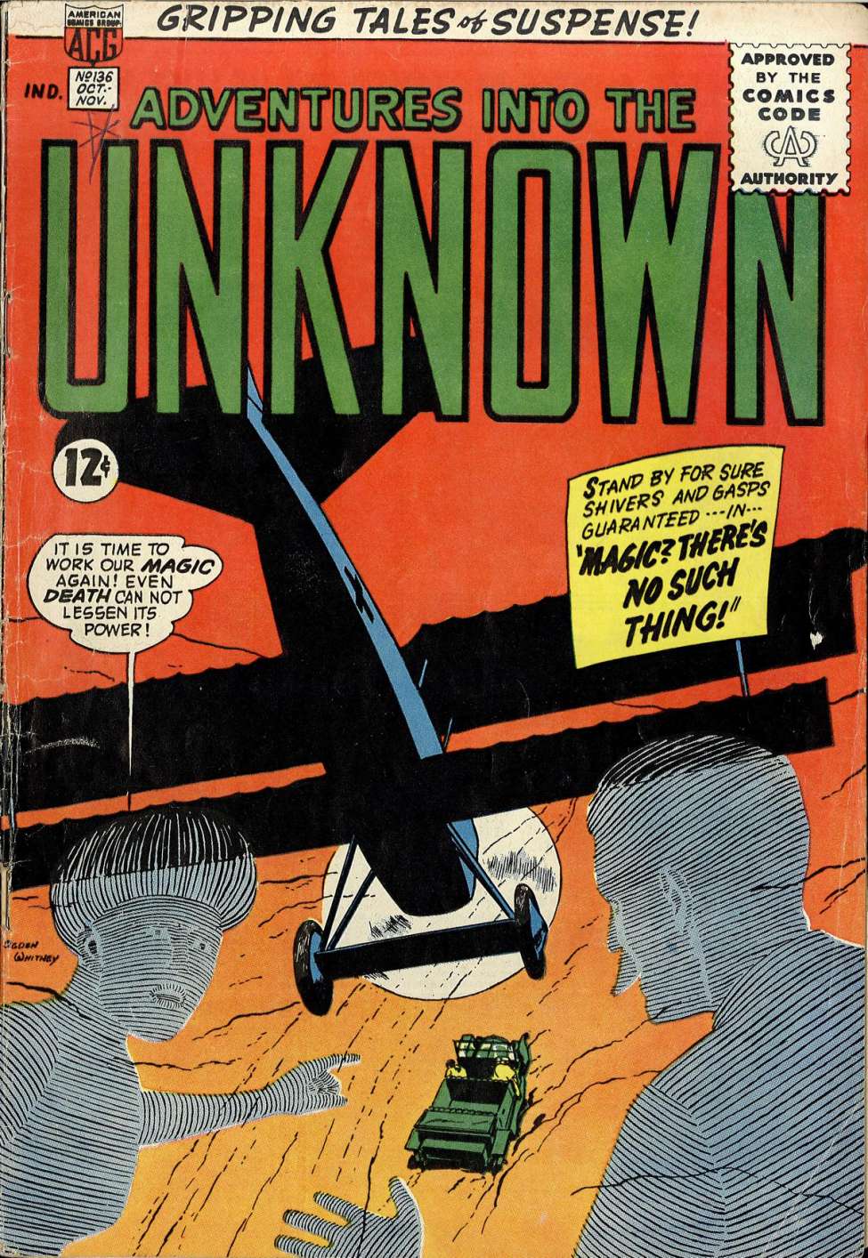 Book Cover For Adventures into the Unknown 136