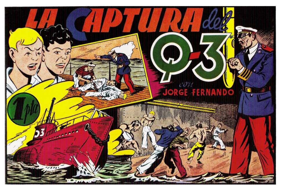 Comic Book Cover For Jorge y Fernando 45 - La captura del Q-3