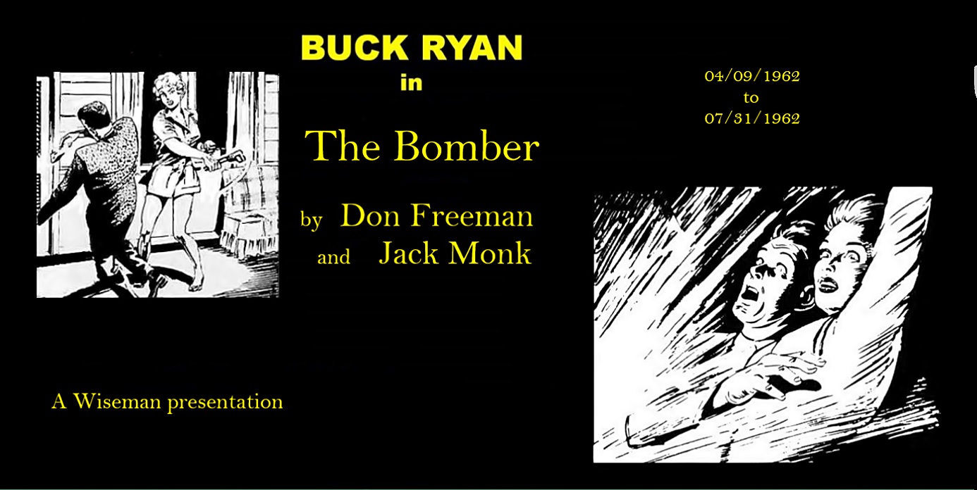 Comic Book Cover For Buck Ryan 79 - The Bomber