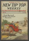 Cover For New Tip Top Weekly 73- Frank Merriwell Jr.'s Christmas Vacation