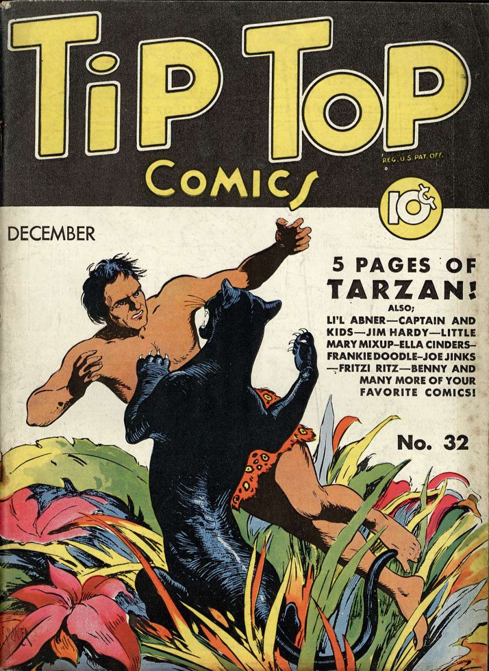 Comic Book Cover For Tip Top Comics 32
