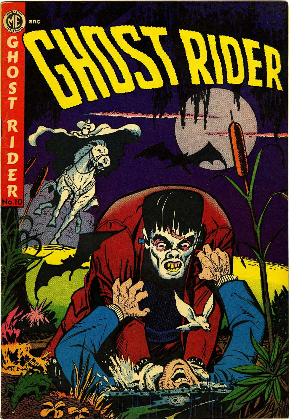 Comic Book Cover For Ghost Rider 10 (alt)